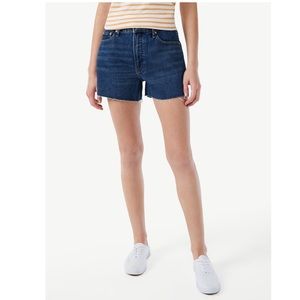 Brand new with tag Free Assembly Women's 90's Cut Off Shorts size 14 blue